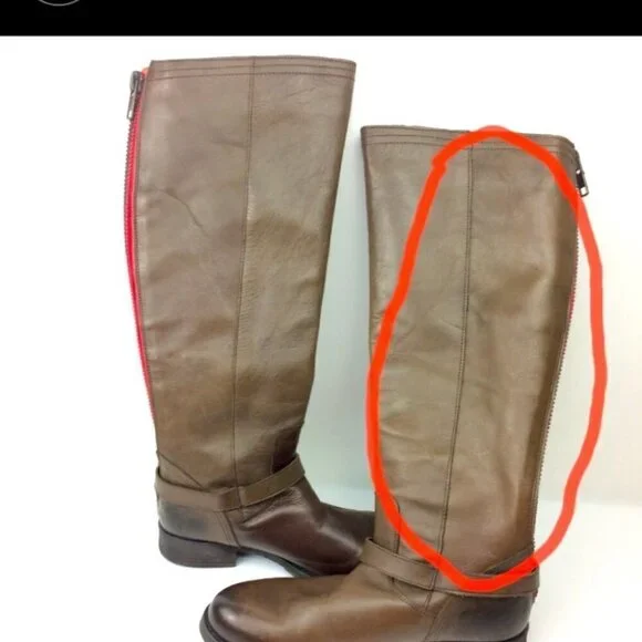 Steve Madden Leather Riding Boots size 7 M - Picture 6 of 8